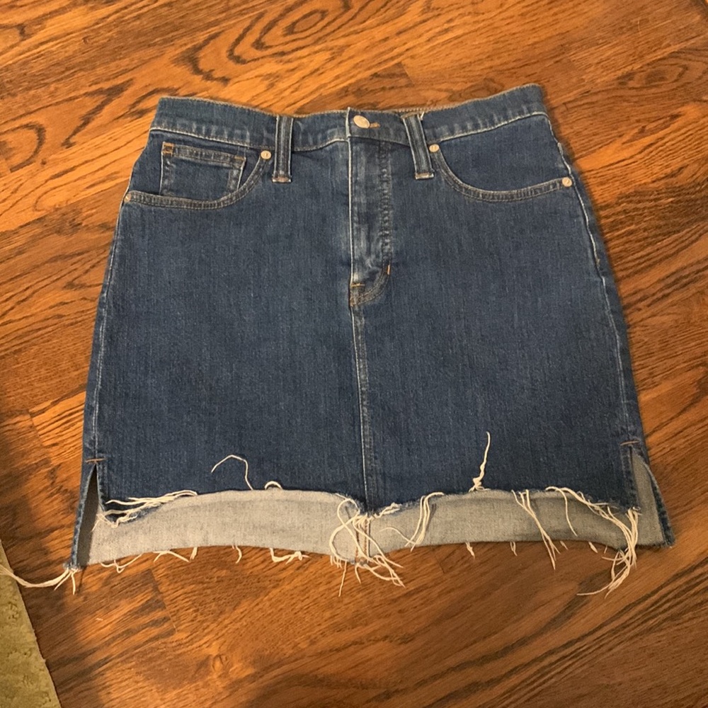 Madewell Denim skirt (28)